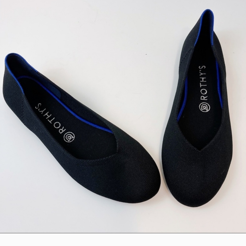 Rothy's The Flat Black Flats